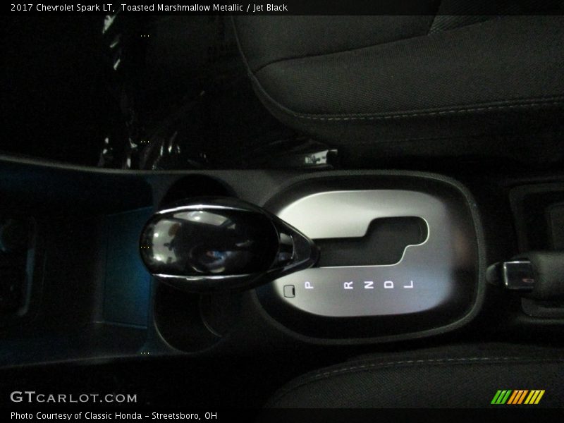 Toasted Marshmallow Metallic / Jet Black 2017 Chevrolet Spark LT