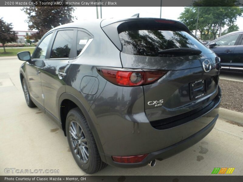 Machine Gray Metallic / Black 2020 Mazda CX-5 Touring AWD