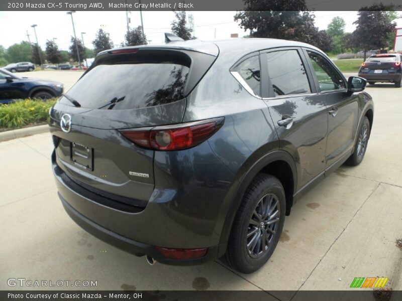 Machine Gray Metallic / Black 2020 Mazda CX-5 Touring AWD