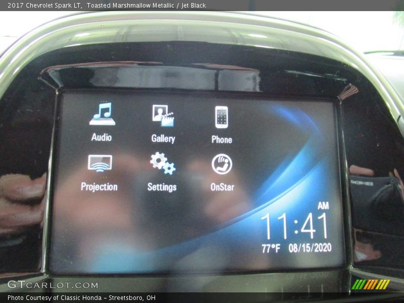 Toasted Marshmallow Metallic / Jet Black 2017 Chevrolet Spark LT