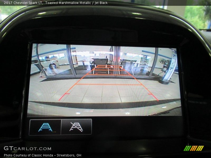 Toasted Marshmallow Metallic / Jet Black 2017 Chevrolet Spark LT