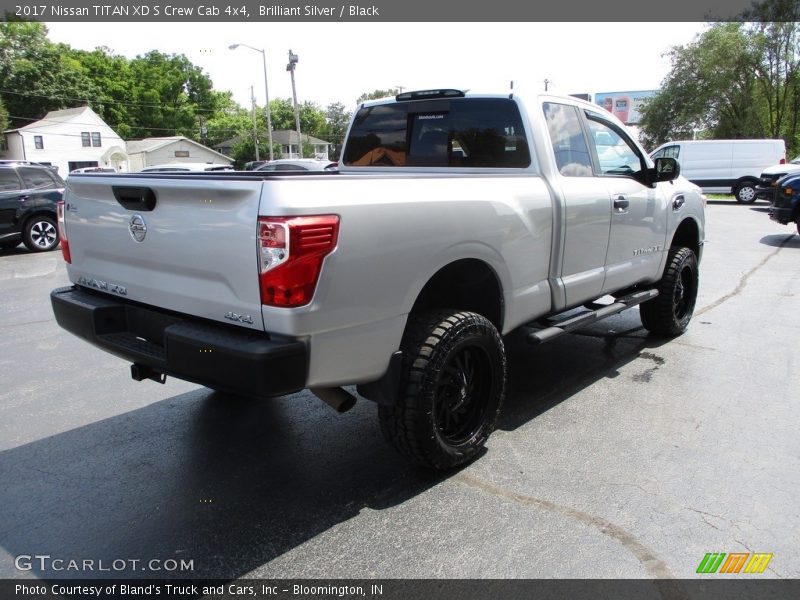 Brilliant Silver / Black 2017 Nissan TITAN XD S Crew Cab 4x4