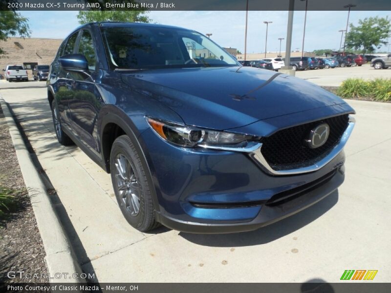 Eternal Blue Mica / Black 2020 Mazda CX-5 Touring AWD
