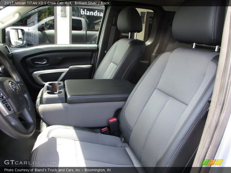 Brilliant Silver / Black 2017 Nissan TITAN XD S Crew Cab 4x4