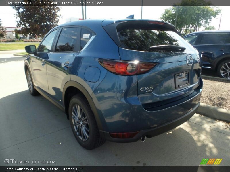 Eternal Blue Mica / Black 2020 Mazda CX-5 Touring AWD