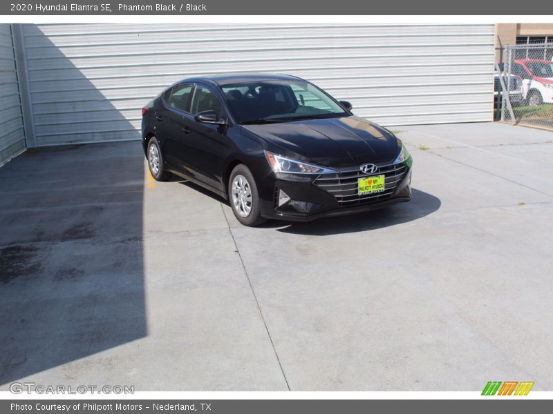 Phantom Black / Black 2020 Hyundai Elantra SE