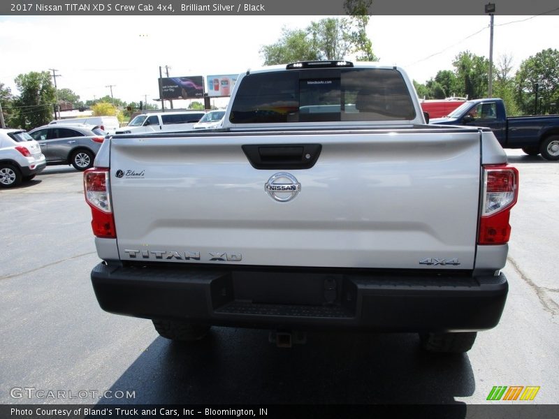 Brilliant Silver / Black 2017 Nissan TITAN XD S Crew Cab 4x4