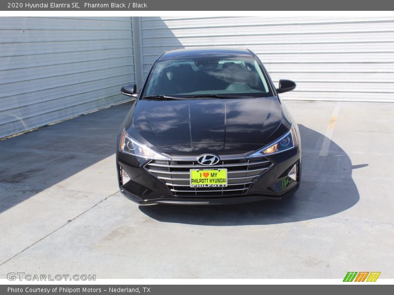 Phantom Black / Black 2020 Hyundai Elantra SE