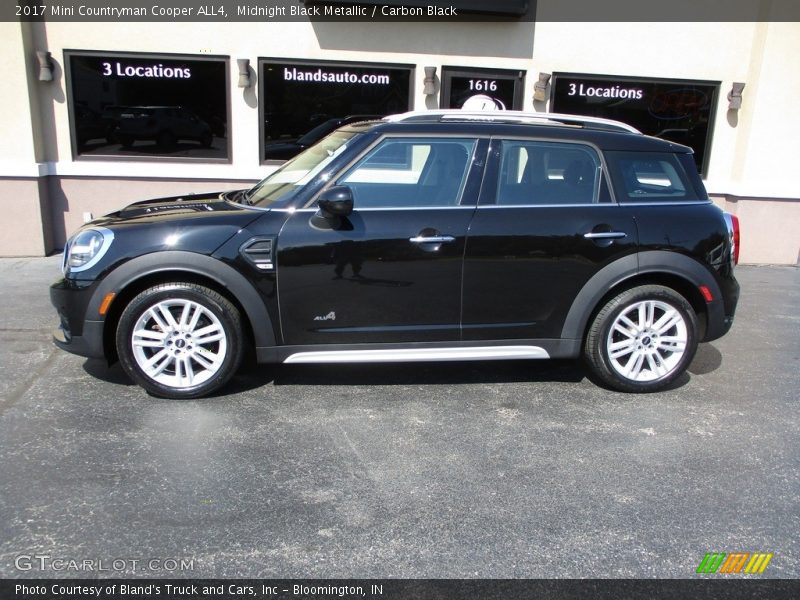 Midnight Black Metallic / Carbon Black 2017 Mini Countryman Cooper ALL4
