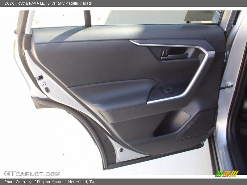 Silver Sky Metallic / Black 2020 Toyota RAV4 LE