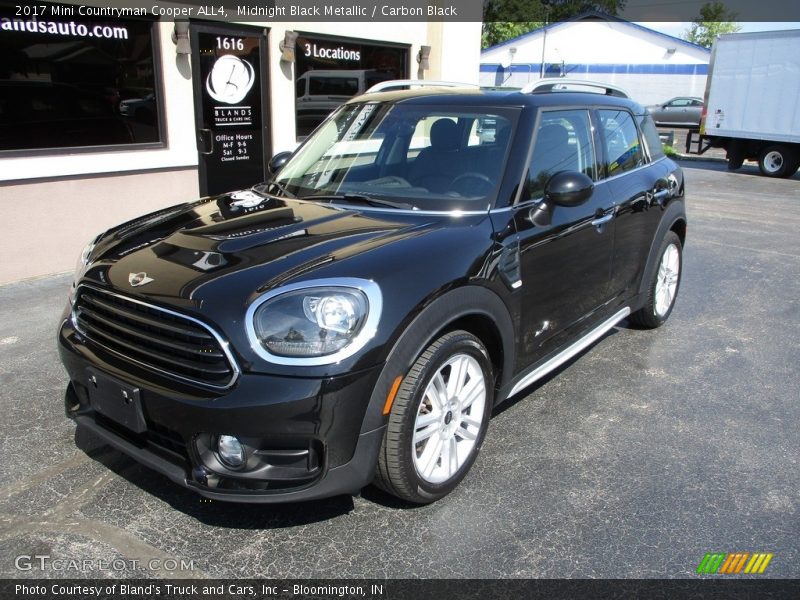 Midnight Black Metallic / Carbon Black 2017 Mini Countryman Cooper ALL4