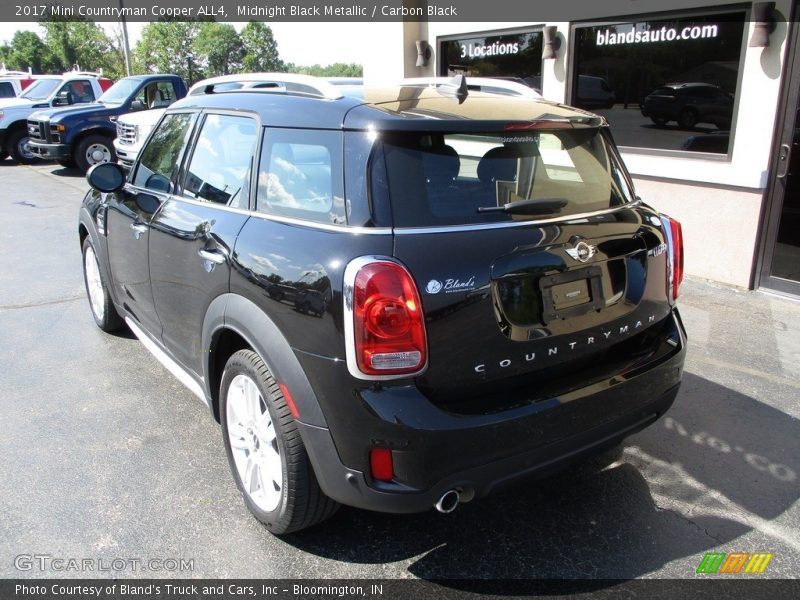 Midnight Black Metallic / Carbon Black 2017 Mini Countryman Cooper ALL4