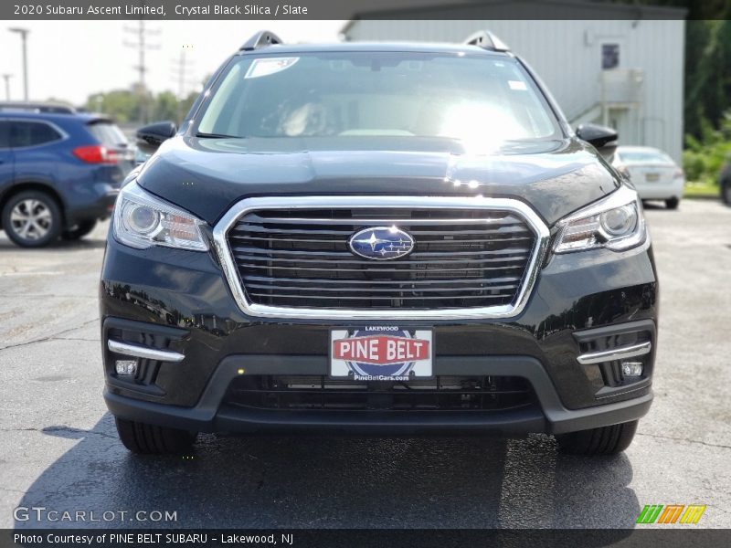 Crystal Black Silica / Slate 2020 Subaru Ascent Limited
