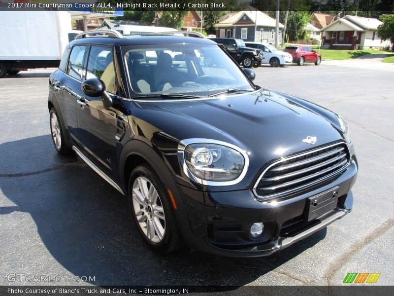 Midnight Black Metallic / Carbon Black 2017 Mini Countryman Cooper ALL4
