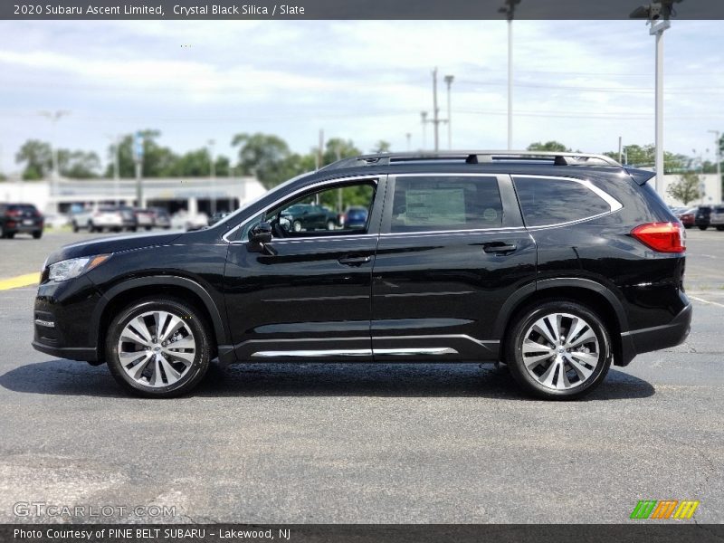 Crystal Black Silica / Slate 2020 Subaru Ascent Limited