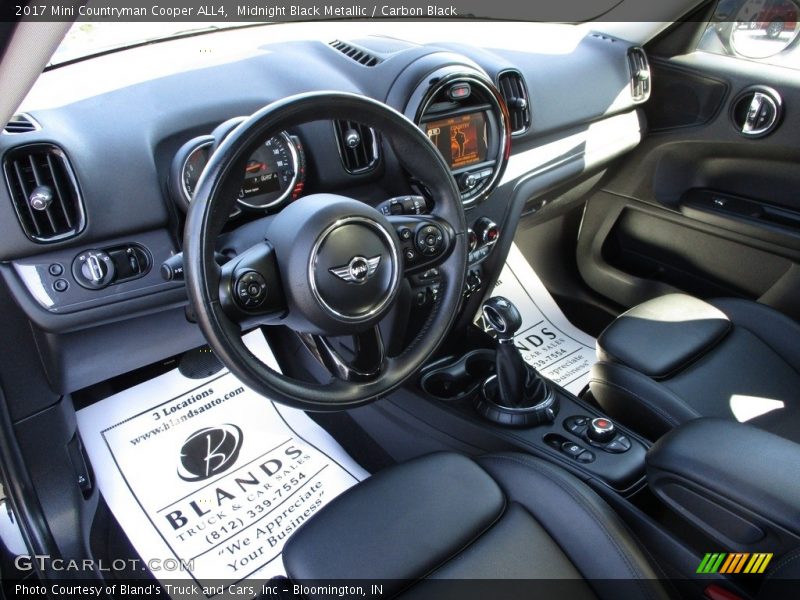 Midnight Black Metallic / Carbon Black 2017 Mini Countryman Cooper ALL4