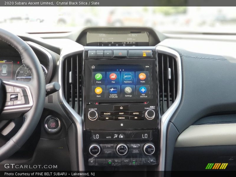 Crystal Black Silica / Slate 2020 Subaru Ascent Limited