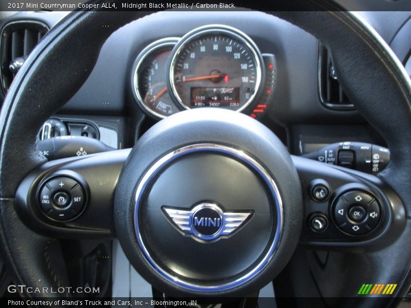 Midnight Black Metallic / Carbon Black 2017 Mini Countryman Cooper ALL4