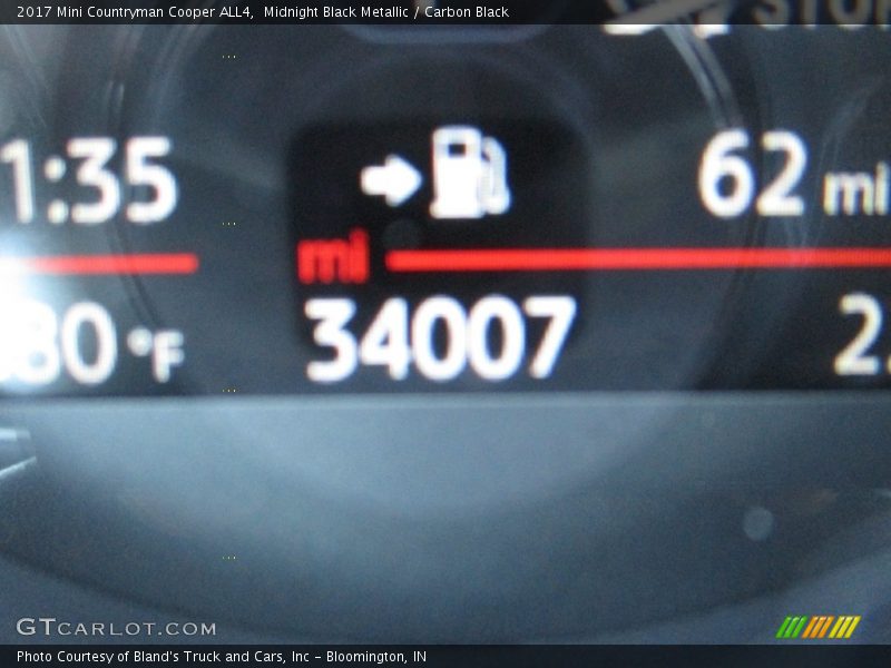 Midnight Black Metallic / Carbon Black 2017 Mini Countryman Cooper ALL4