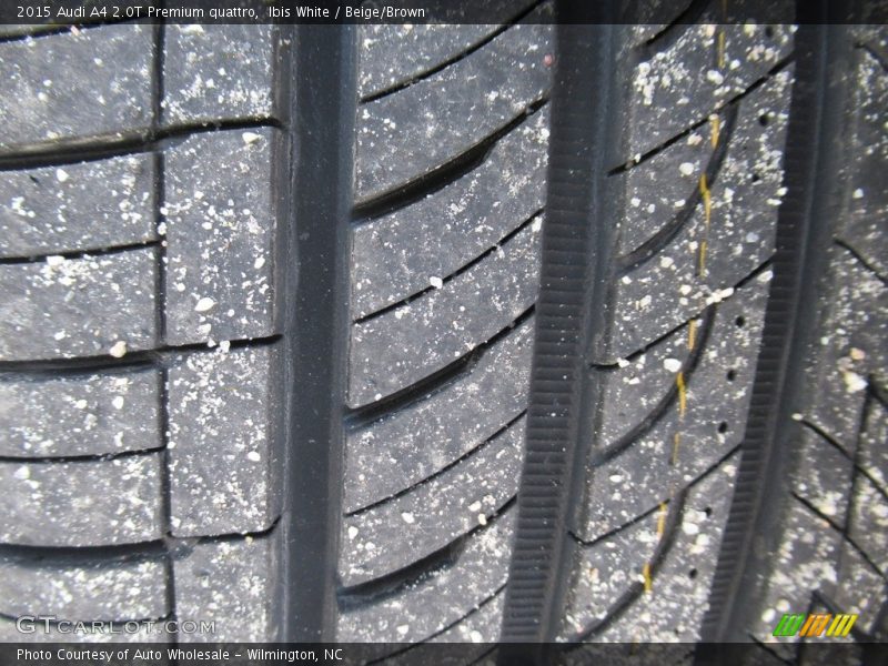 Ibis White / Beige/Brown 2015 Audi A4 2.0T Premium quattro