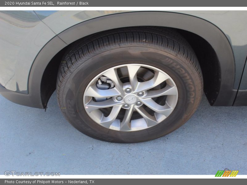 Rainforest / Black 2020 Hyundai Santa Fe SEL