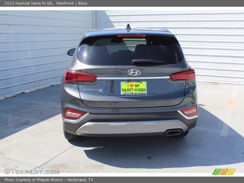 Rainforest / Black 2020 Hyundai Santa Fe SEL
