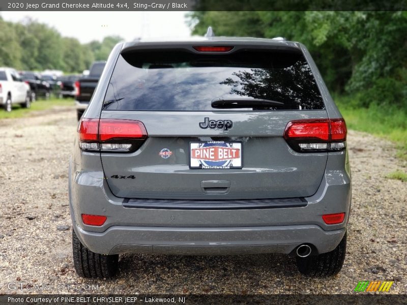 Sting-Gray / Black 2020 Jeep Grand Cherokee Altitude 4x4