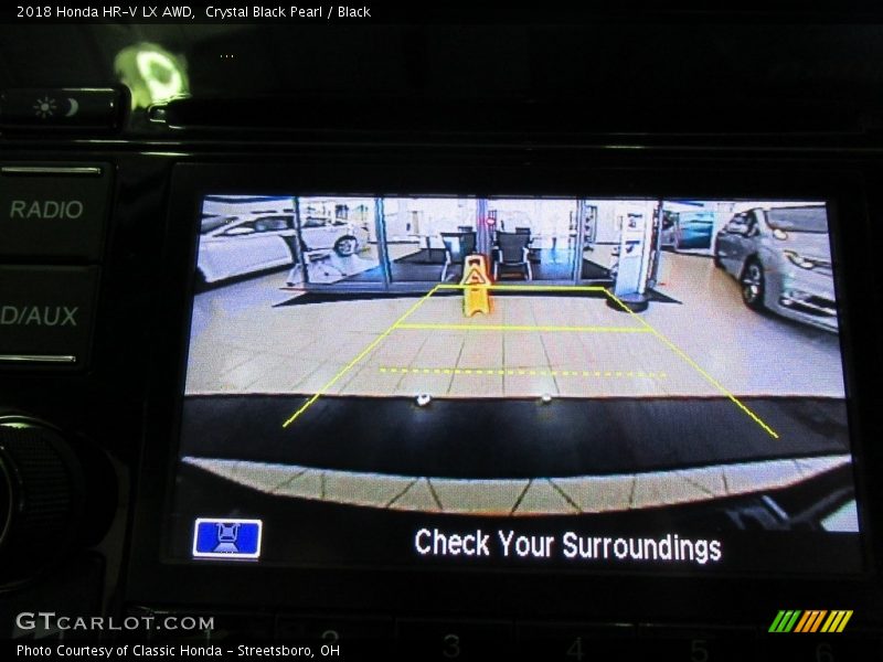 Crystal Black Pearl / Black 2018 Honda HR-V LX AWD