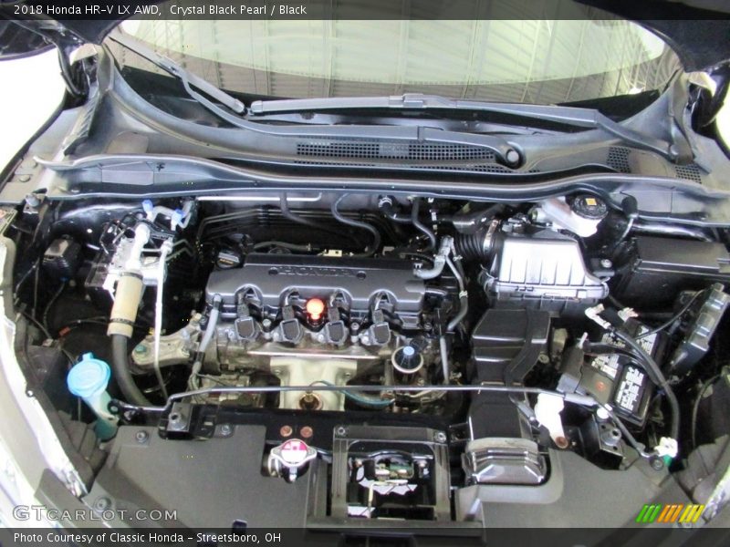 Crystal Black Pearl / Black 2018 Honda HR-V LX AWD