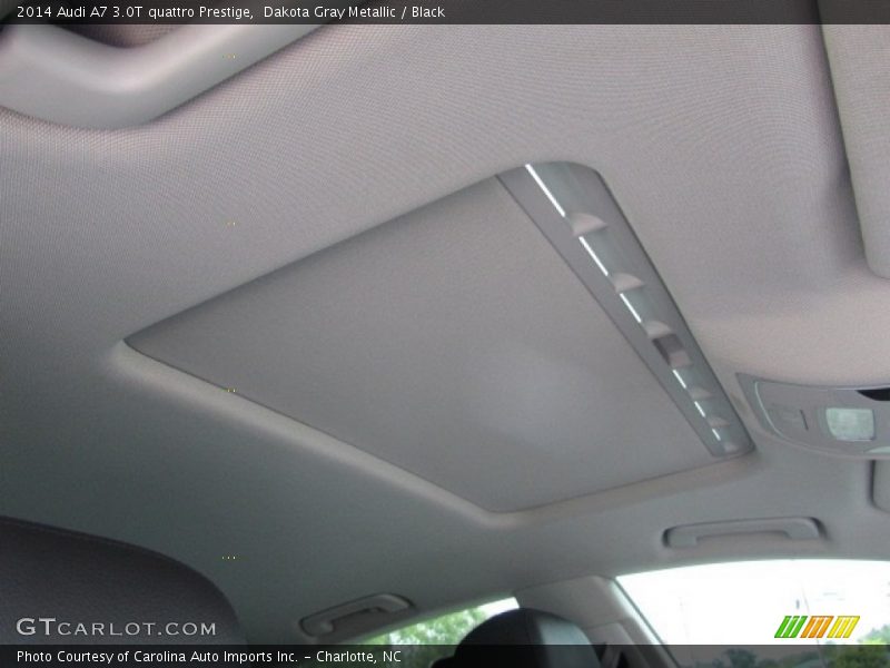 Dakota Gray Metallic / Black 2014 Audi A7 3.0T quattro Prestige