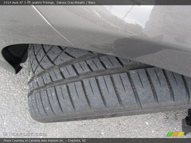 Dakota Gray Metallic / Black 2014 Audi A7 3.0T quattro Prestige