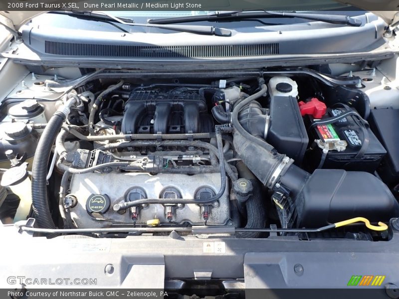 Dune Pearl Metallic / Medium Light Stone 2008 Ford Taurus X SEL