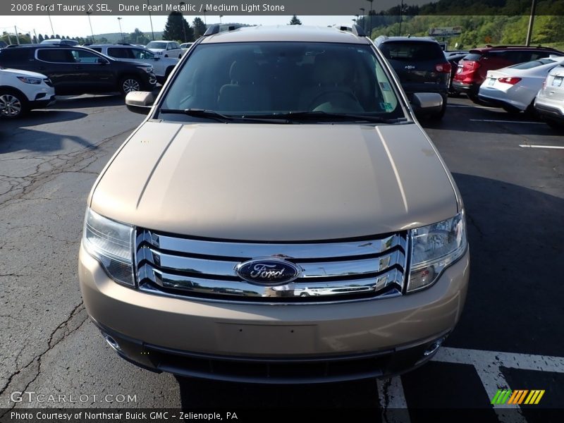 Dune Pearl Metallic / Medium Light Stone 2008 Ford Taurus X SEL