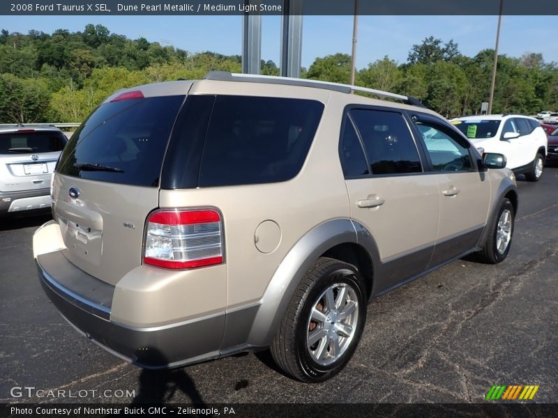 Dune Pearl Metallic / Medium Light Stone 2008 Ford Taurus X SEL