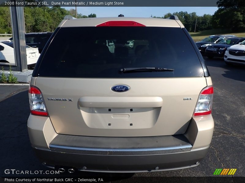 Dune Pearl Metallic / Medium Light Stone 2008 Ford Taurus X SEL