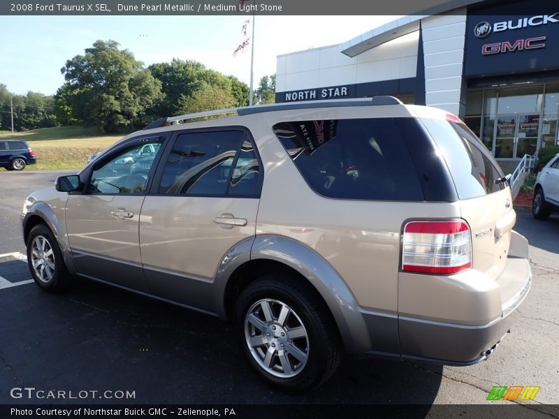 Dune Pearl Metallic / Medium Light Stone 2008 Ford Taurus X SEL
