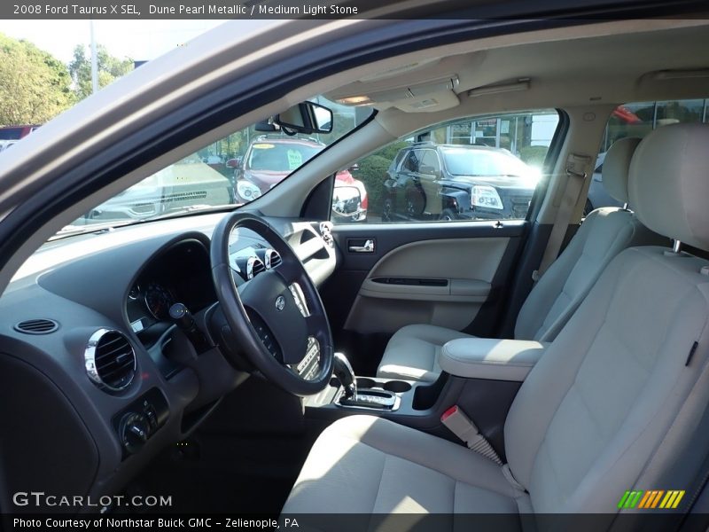 Dune Pearl Metallic / Medium Light Stone 2008 Ford Taurus X SEL