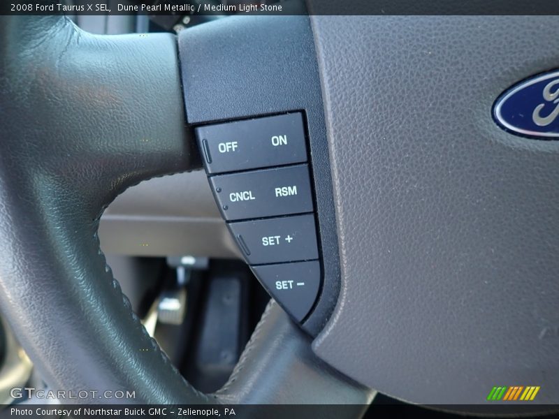 Dune Pearl Metallic / Medium Light Stone 2008 Ford Taurus X SEL