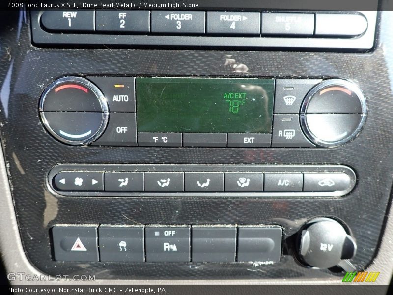 Dune Pearl Metallic / Medium Light Stone 2008 Ford Taurus X SEL