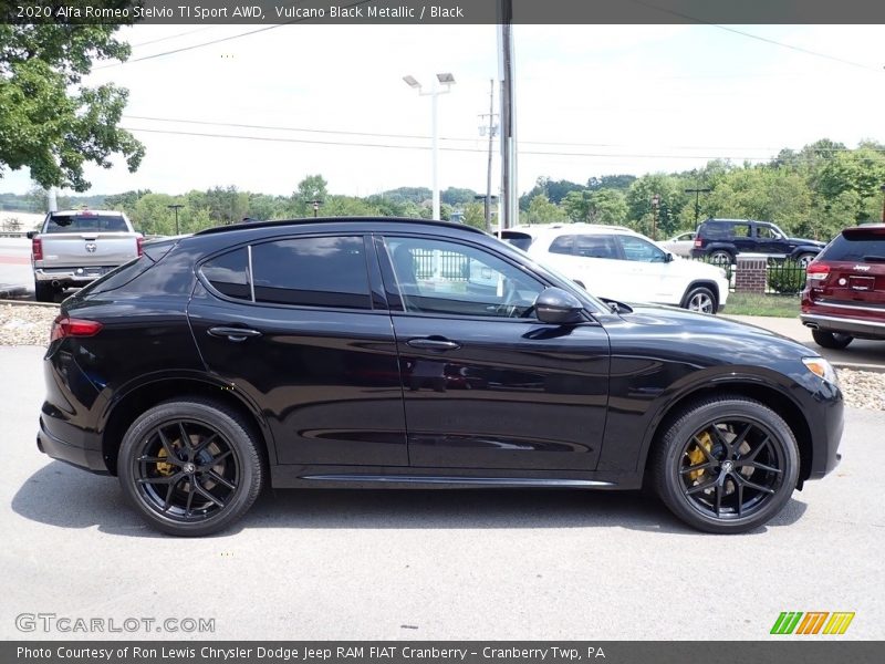  2020 Stelvio TI Sport AWD Vulcano Black Metallic