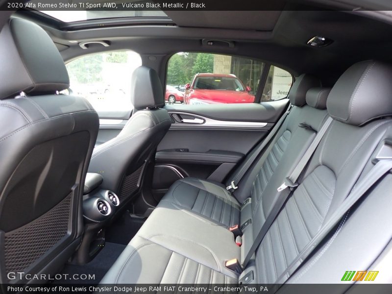 Rear Seat of 2020 Stelvio TI Sport AWD