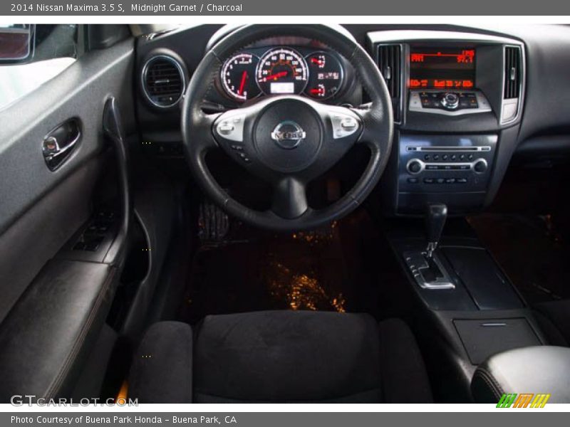 Midnight Garnet / Charcoal 2014 Nissan Maxima 3.5 S