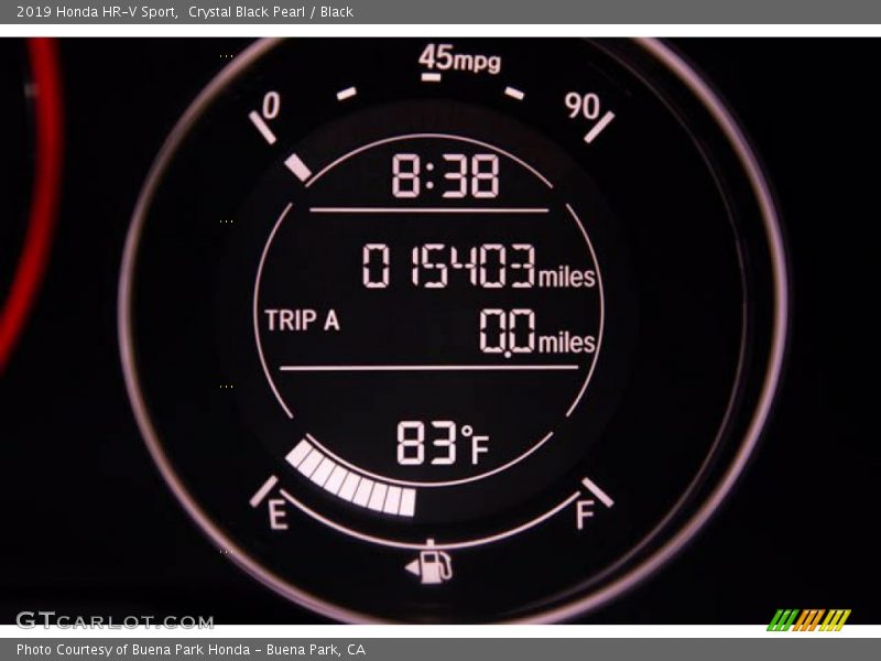 Crystal Black Pearl / Black 2019 Honda HR-V Sport