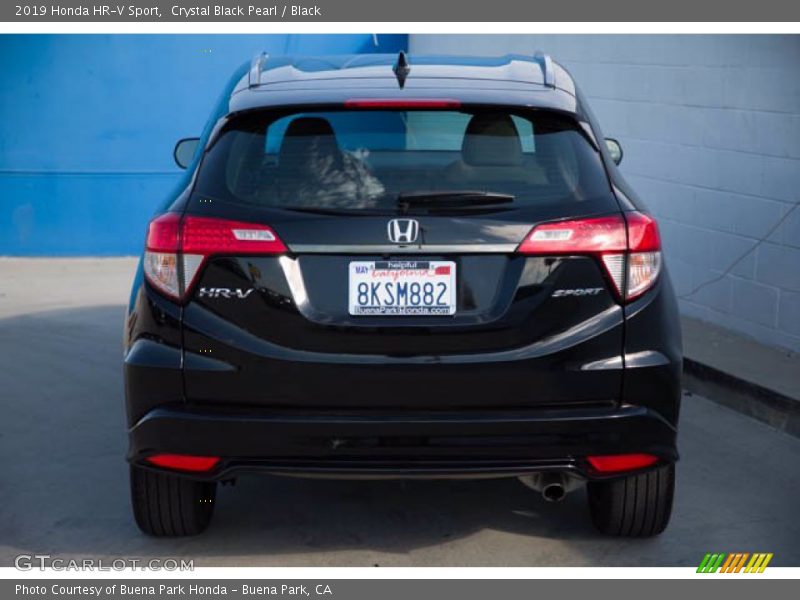 Crystal Black Pearl / Black 2019 Honda HR-V Sport