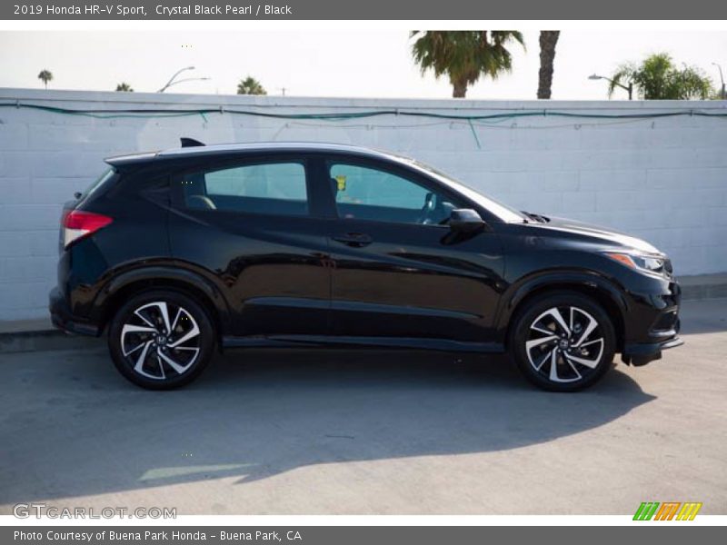 Crystal Black Pearl / Black 2019 Honda HR-V Sport