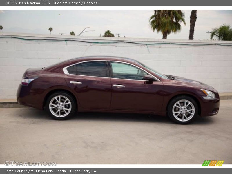 Midnight Garnet / Charcoal 2014 Nissan Maxima 3.5 S