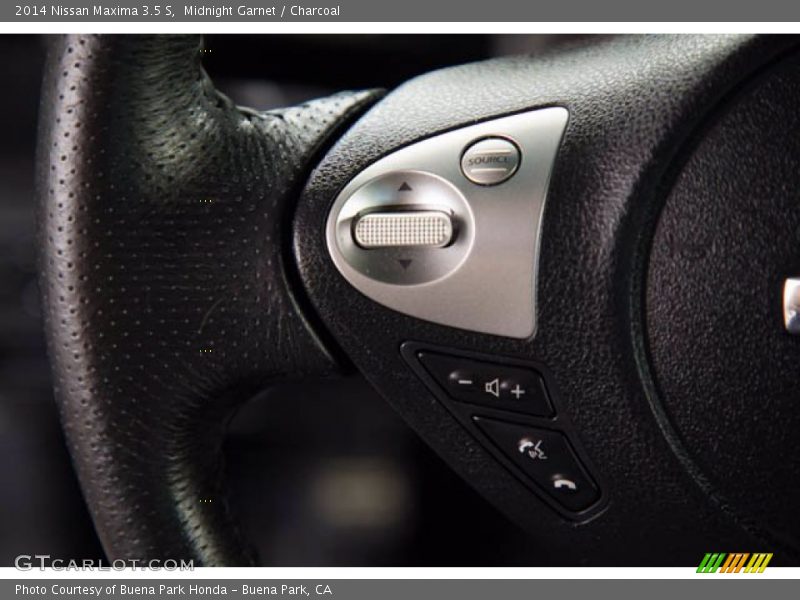 Midnight Garnet / Charcoal 2014 Nissan Maxima 3.5 S