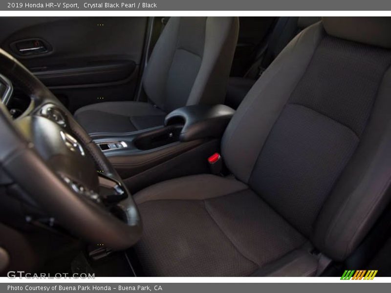 Crystal Black Pearl / Black 2019 Honda HR-V Sport