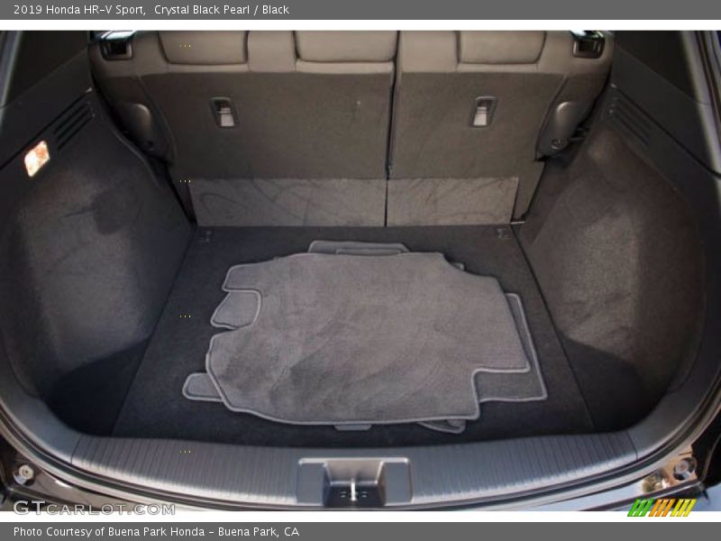 Crystal Black Pearl / Black 2019 Honda HR-V Sport