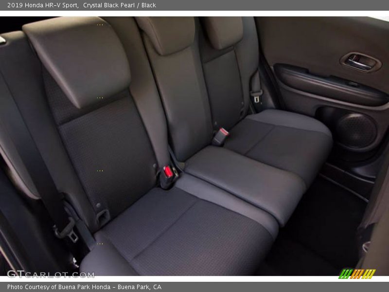 Crystal Black Pearl / Black 2019 Honda HR-V Sport